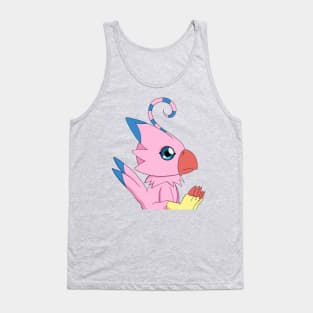 Sitting Biyomon Tank Top